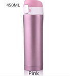 Thermos cup Thermos Mug Vacuum Cup 304 Stainless Steel  insulated Mug 450ML Thermal Bottle Thermoses vacuum flask  water bottle