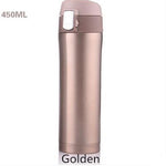 Thermos cup Thermos Mug Vacuum Cup 304 Stainless Steel  insulated Mug 450ML Thermal Bottle Thermoses vacuum flask  water bottle