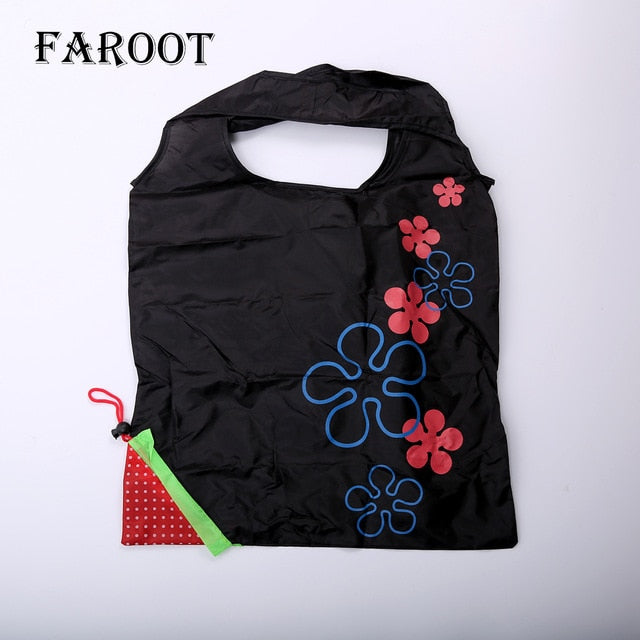 Large Size Nylon Reusable Foldable Handy Shopping Bag Tote Pouch Recycle Storage Handbags New Eco Shopping Bag Shopping Tote Bag