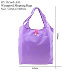 4pcs/2pcs Set Thicken Cart Trolley Supermarket Shopping Bags Folding Bags Eco-Friendly Reusable Shopping Handbags Portable Totes