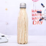 Stainless Steel Thermos Vacuum Flask Bottle 500ml Coffee Milk Cup Lovers Gradient Color Outdoor Travel Sport Hot Water Bottles