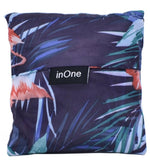 INONE 2019 Women Foldable Eco Shopping Bag Tote Pouch Portable Reusable Grocery Storage Bag Cactus Flamingo Dots Free Shipping