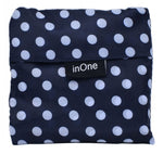 INONE 2019 Women Foldable Eco Shopping Bag Tote Pouch Portable Reusable Grocery Storage Bag Cactus Flamingo Dots Free Shipping