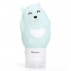 New Portable Cartoon Bear Penguin Animal Silicone Travel Case Organizer Shampoo Shower Gel Lotion Storage Refillable Bottle