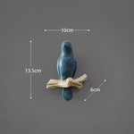 Wall Decorations Home Accessories Living Room Hanger Resin Bird key Bedroom kitchen Coat Clothes Towel Hooks Hat Handbag Holder