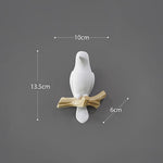 Wall Decorations Home Accessories Living Room Hanger Resin Bird key Bedroom kitchen Coat Clothes Towel Hooks Hat Handbag Holder