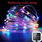 11m/21m/31m/41m  LED Outdoor Solar Lamp LEDs String Lights Fairy Holiday Christmas Party Garland Solar Garden Waterproof Lights