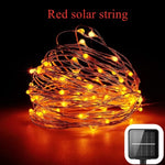 11m/21m/31m/41m  LED Outdoor Solar Lamp LEDs String Lights Fairy Holiday Christmas Party Garland Solar Garden Waterproof Lights