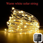 11m/21m/31m/41m  LED Outdoor Solar Lamp LEDs String Lights Fairy Holiday Christmas Party Garland Solar Garden Waterproof Lights