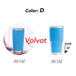 Volvot double wall mug office mugs heat termo thermos coffee mug water bottle coffee cup