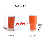 Volvot double wall mug office mugs heat termo thermos coffee mug water bottle coffee cup