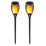 33LED Waterproof Flickering Flame Solar Torch Light Garden Lamp Outdoor Landscape Decoration Garden Lawn Light
