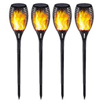 33LED Waterproof Flickering Flame Solar Torch Light Garden Lamp Outdoor Landscape Decoration Garden Lawn Light