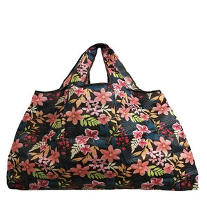 NOENNAME_NULL Eco Shopping Travel Shoulder Bag Oxford Tote Handbag Folding Reusable Cartoon KJ