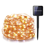 11m/21m/31m/41m  LED Outdoor Solar Lamp LEDs String Lights Fairy Holiday Christmas Party Garland Solar Garden Waterproof Lights