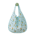 PURDORED 1 pc Waterproof Reusable Shopping Bags Women Foldable Tote Bag Portable Cloth Eco Grocery Bag Handbags Dropshipping